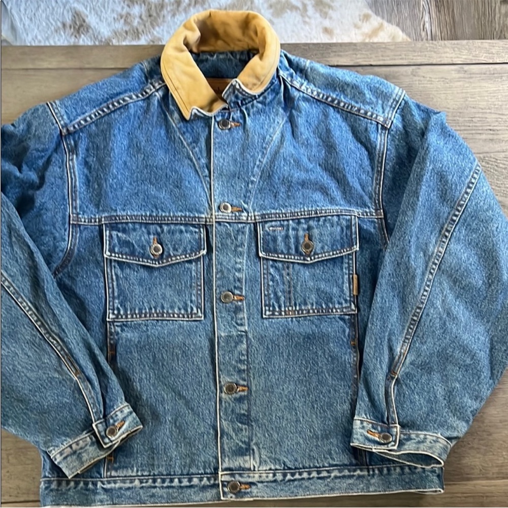 Vintage Men’s Timberland Blue Jean Jacket M
